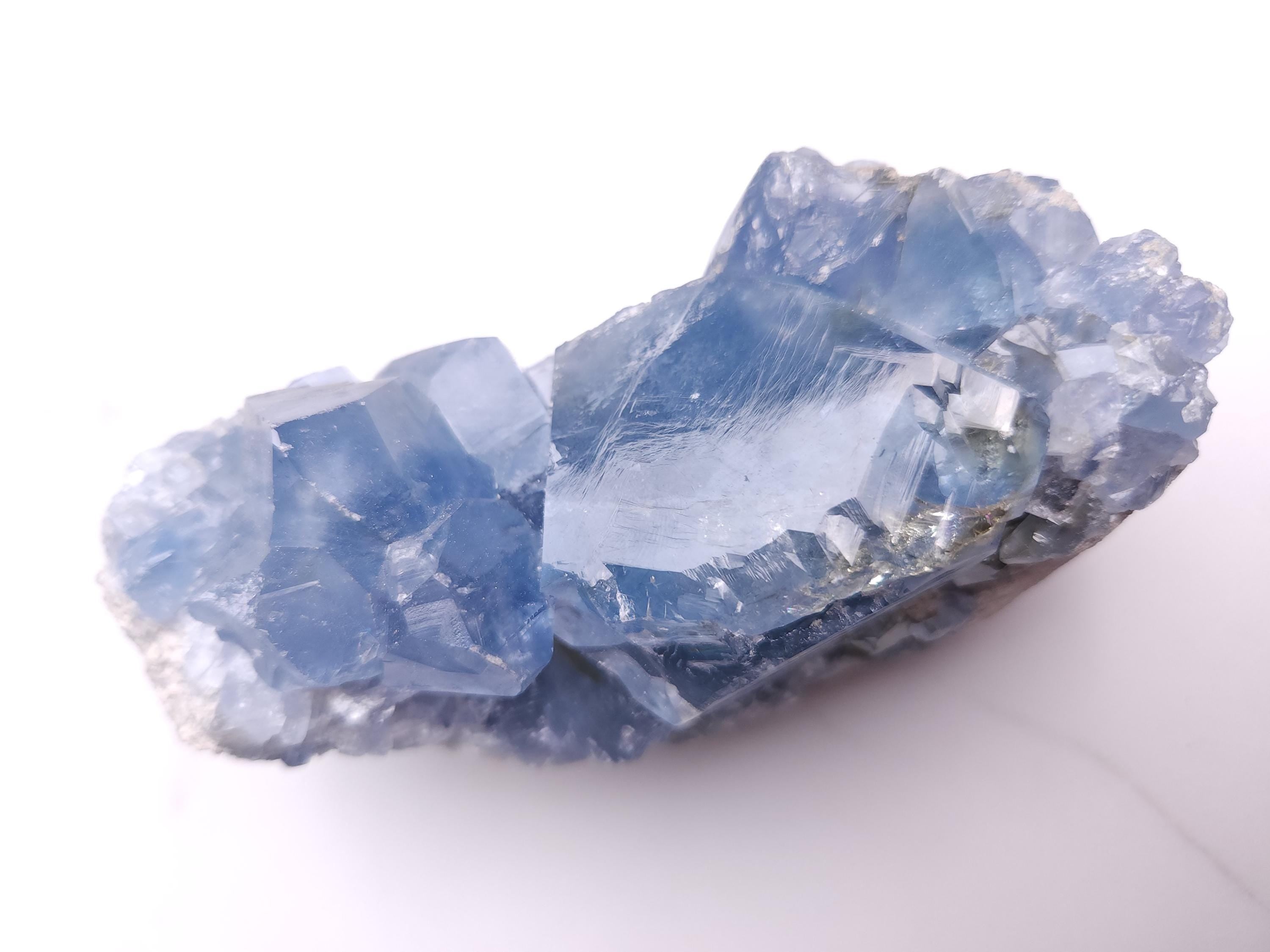 1.8 lb Celestite Crystal Cluster