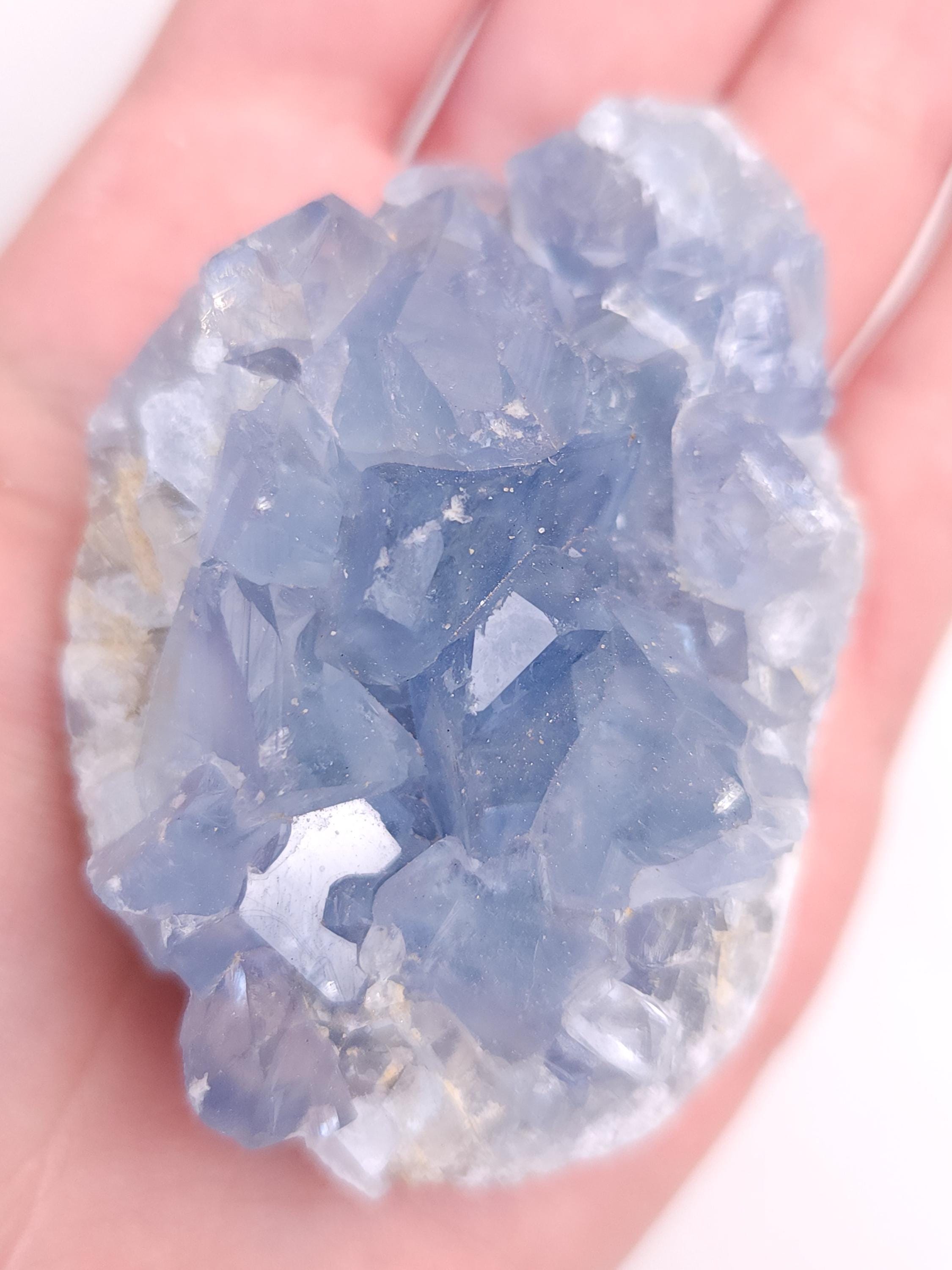 Celestite Crystal Cluster