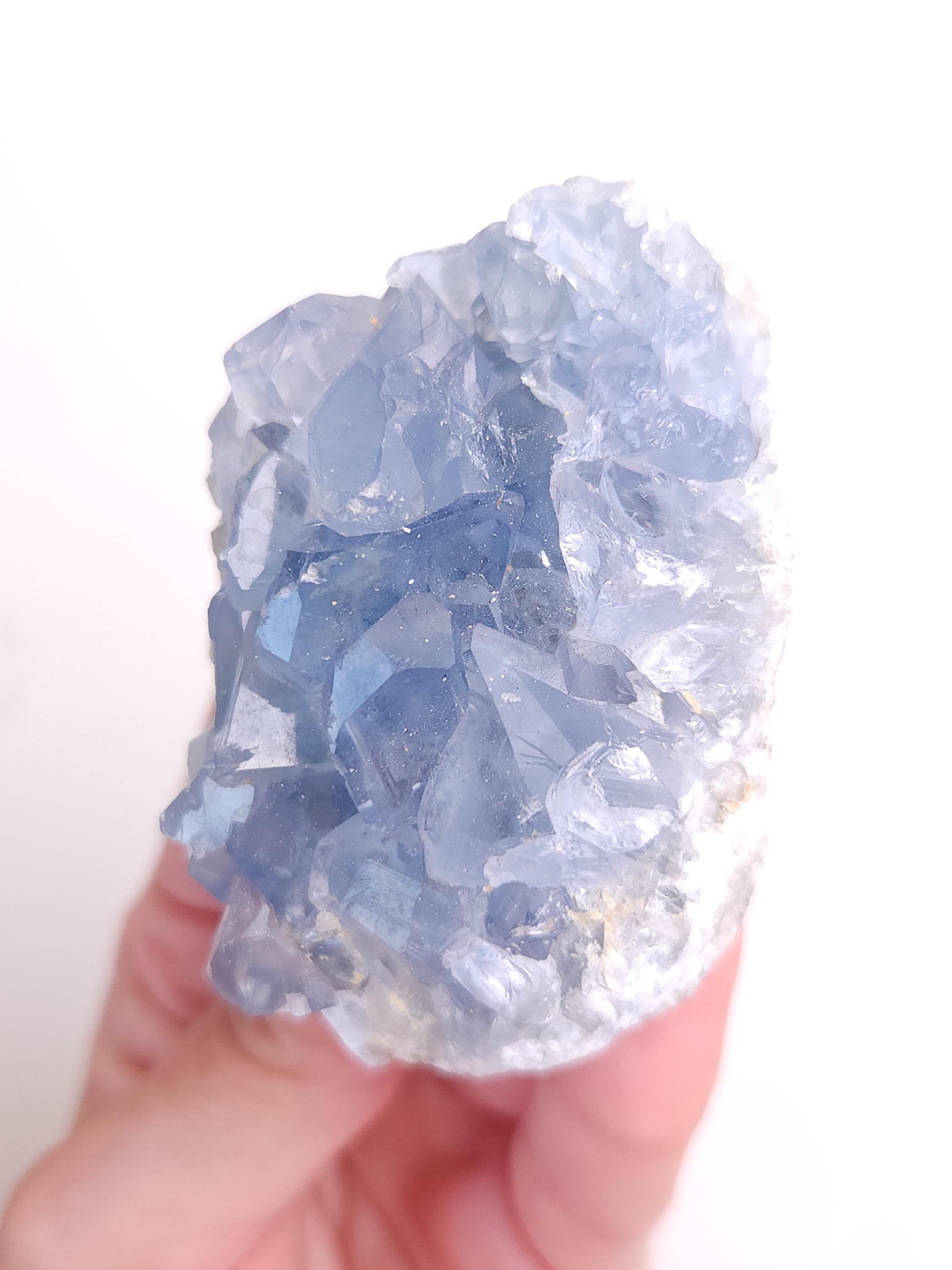 Celestite Crystal Cluster