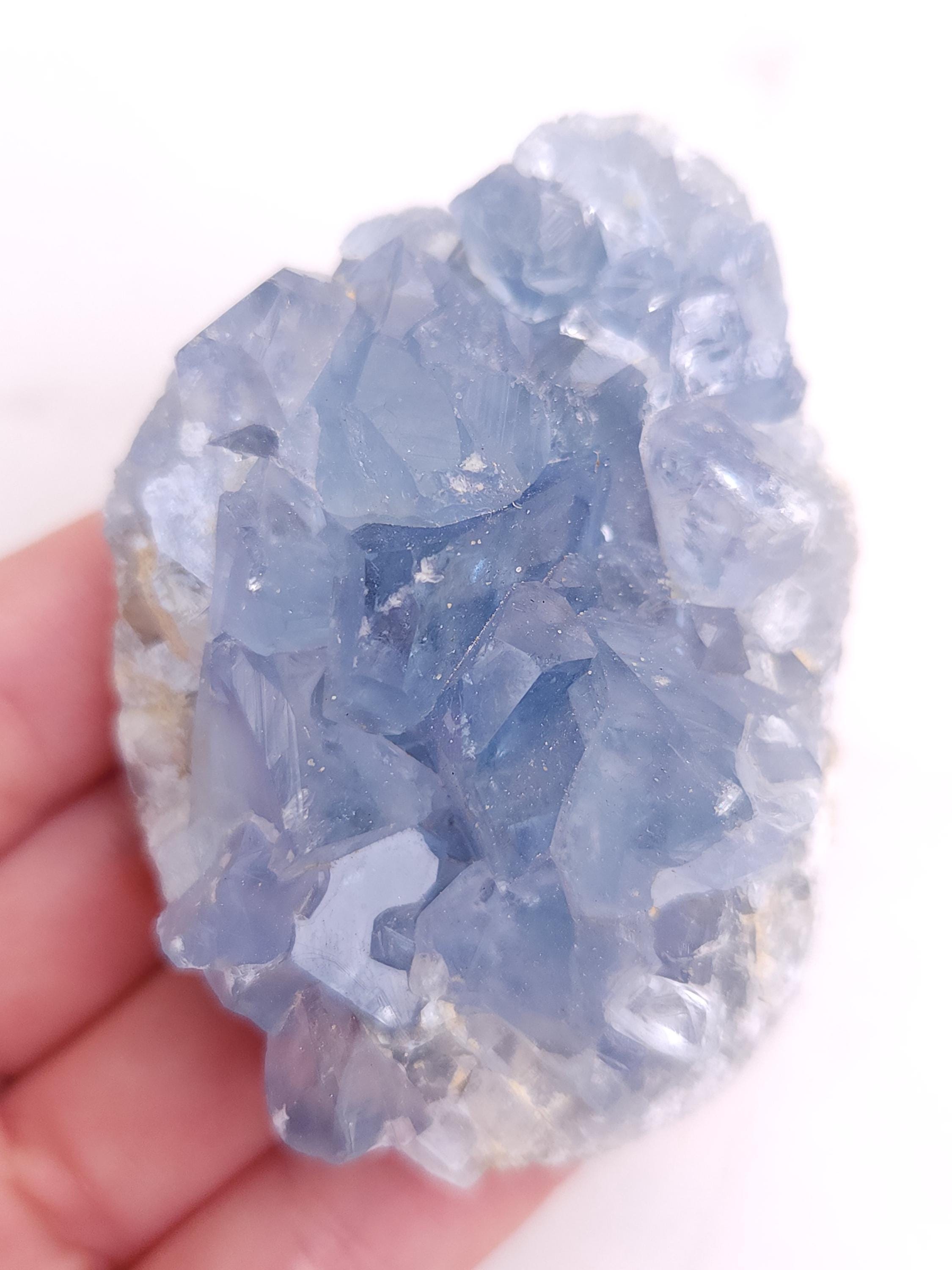 Celestite Crystal Cluster