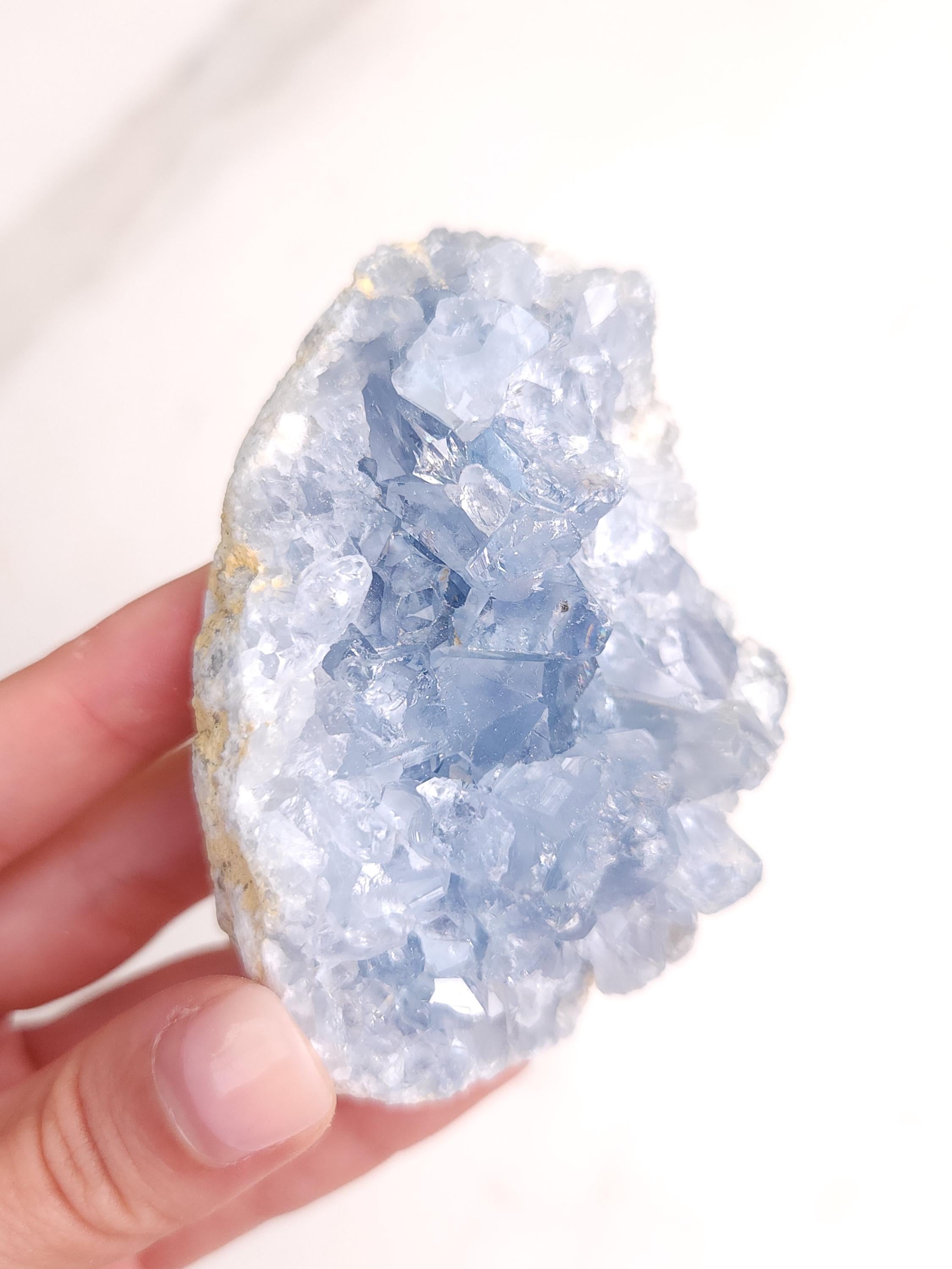 Celestite Crystal Cluster