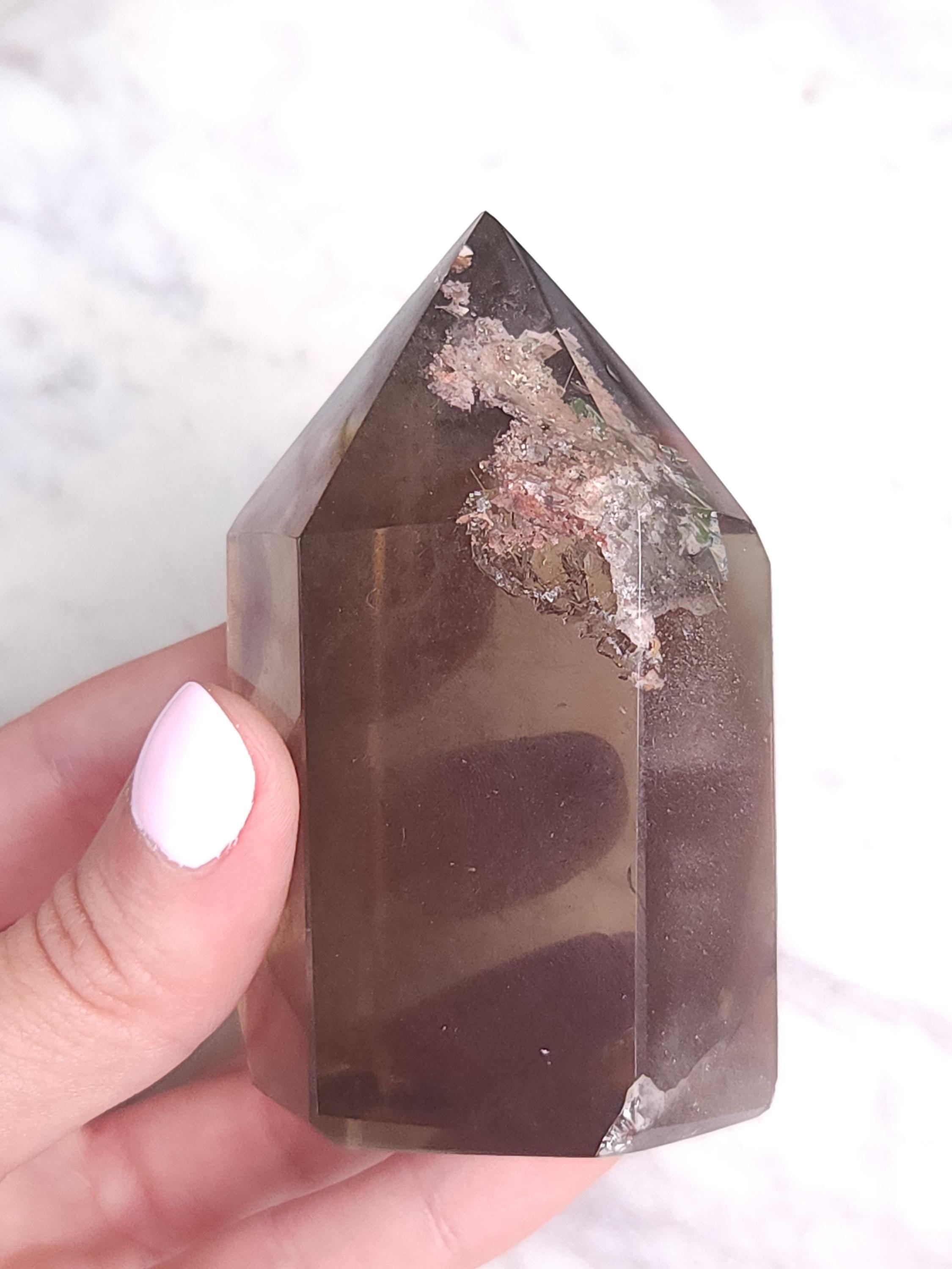 Smoky Quartz Tower