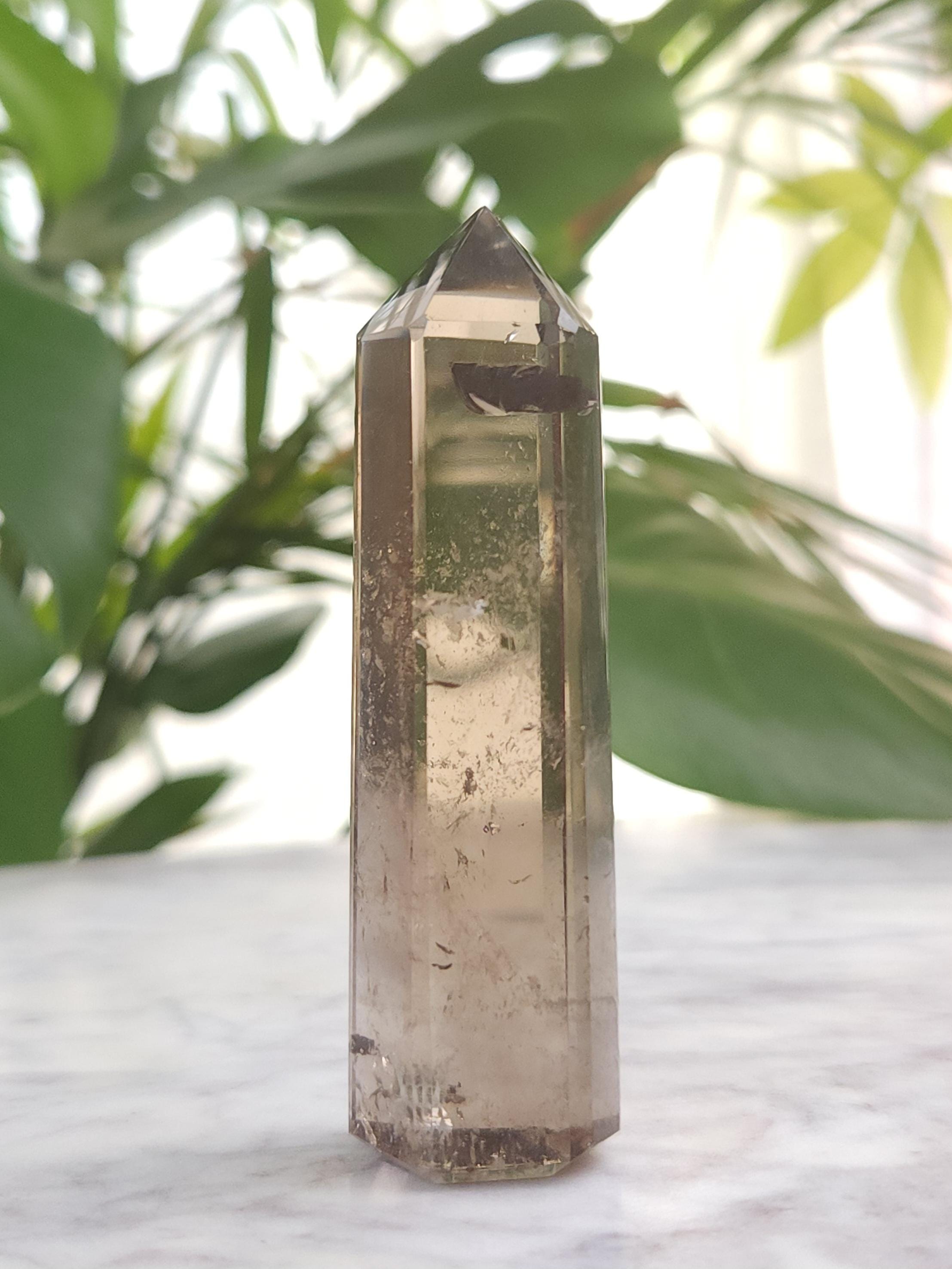 Smoky Quartz Tower