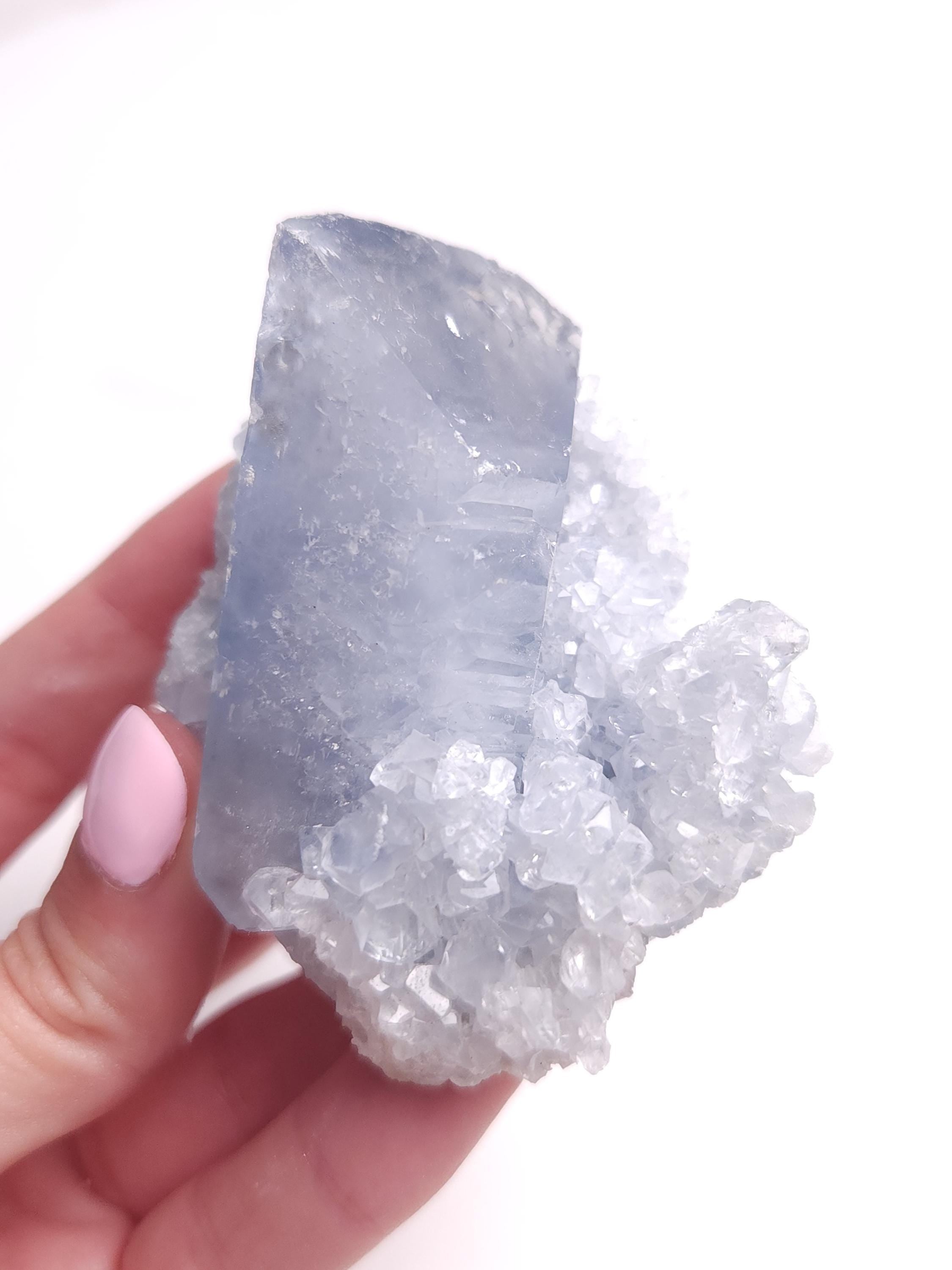 Celestite Crystal Cluster