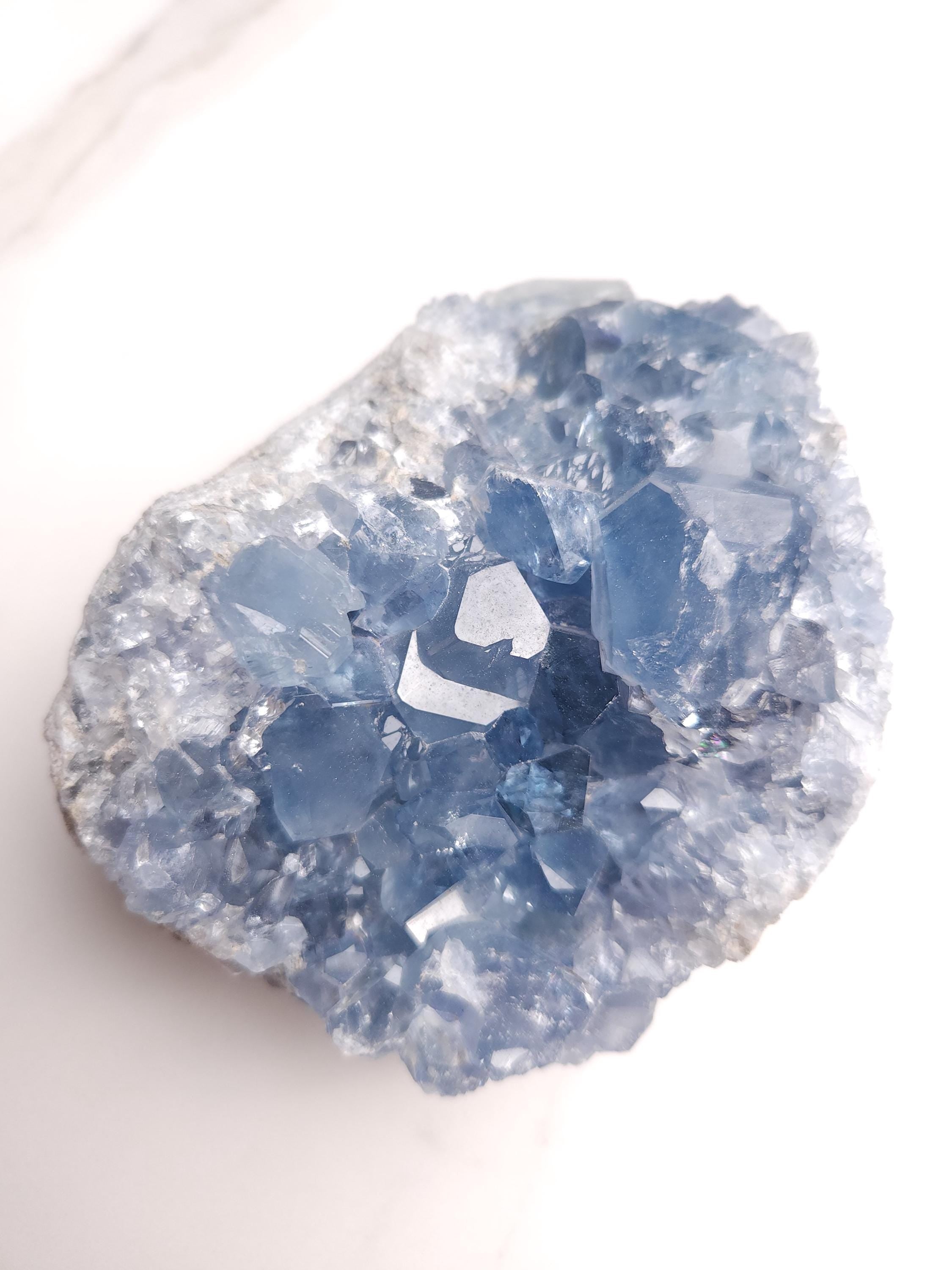 3.6 lb Celestite Crystal Cluster