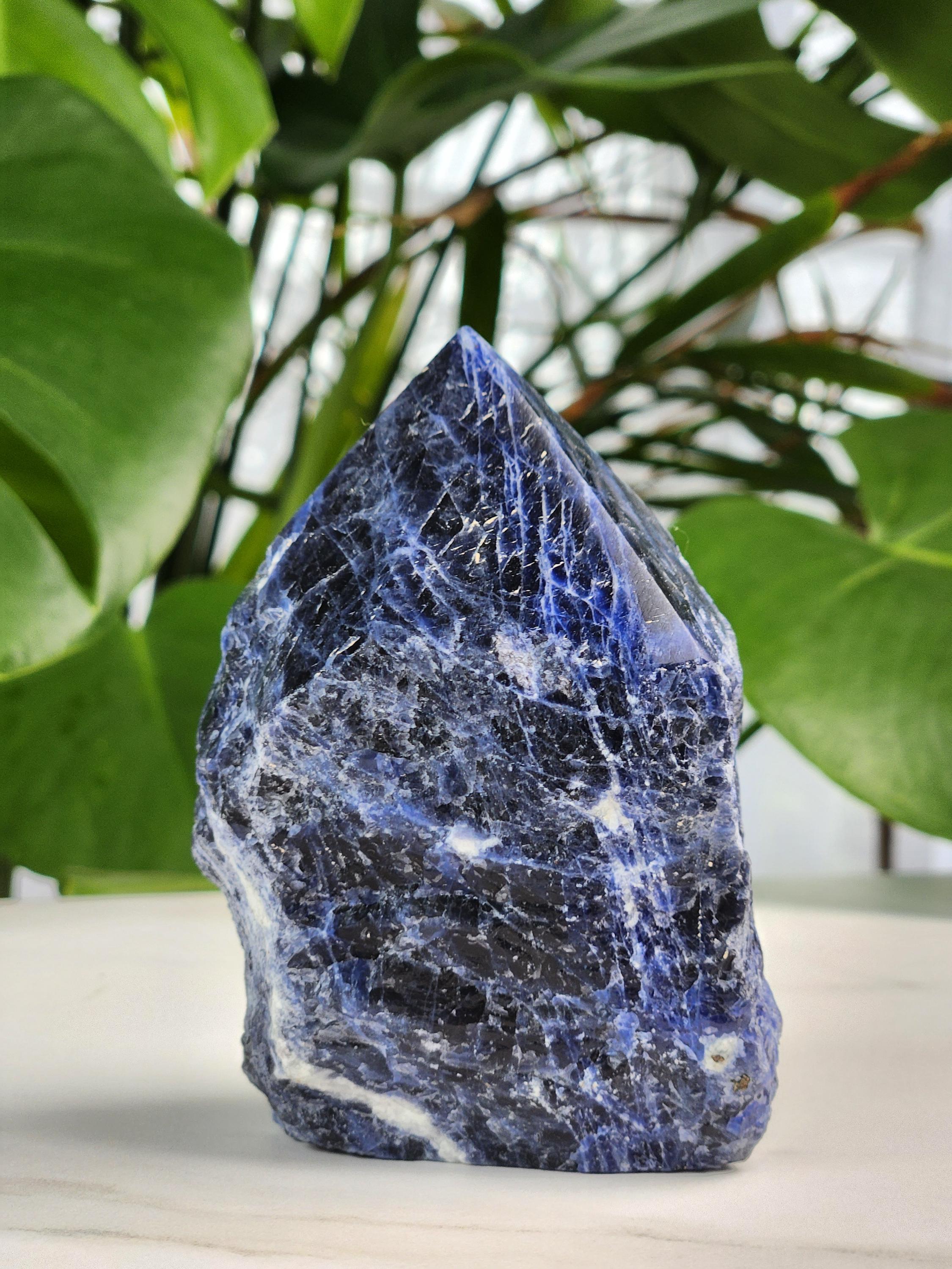 Sodalite Top Polished Point