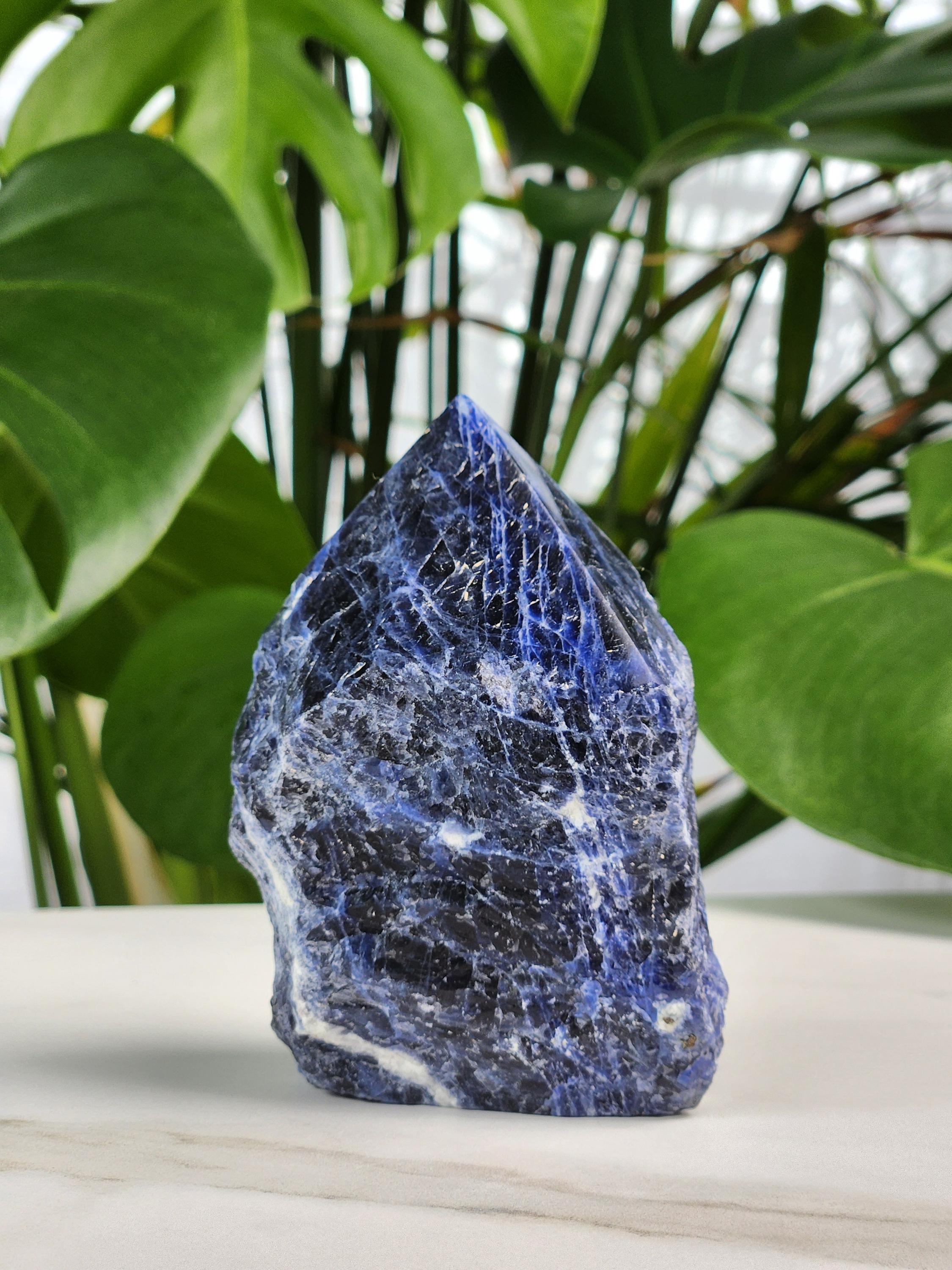 Sodalite Top Polished Point