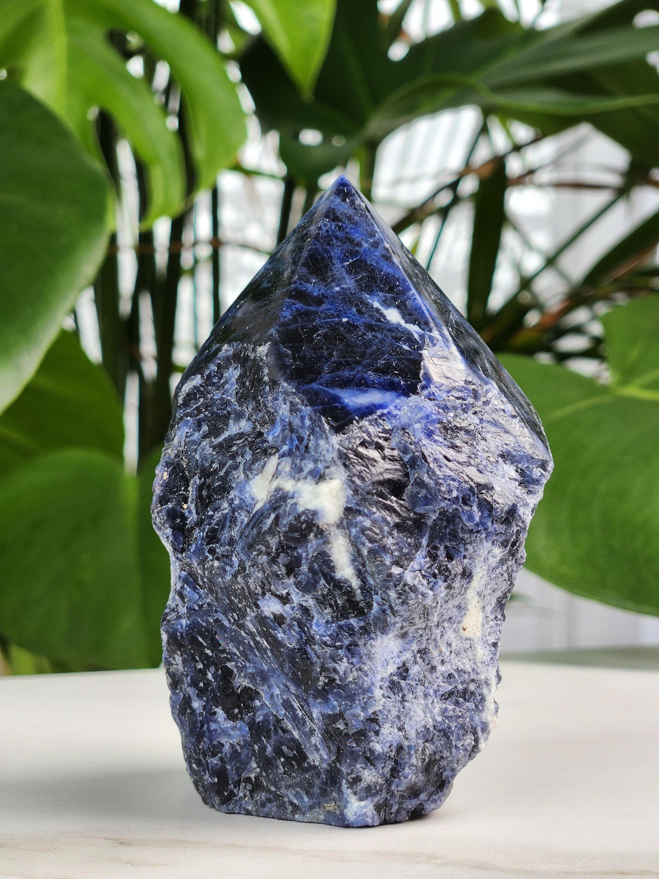 Sodalite Top Polished Point