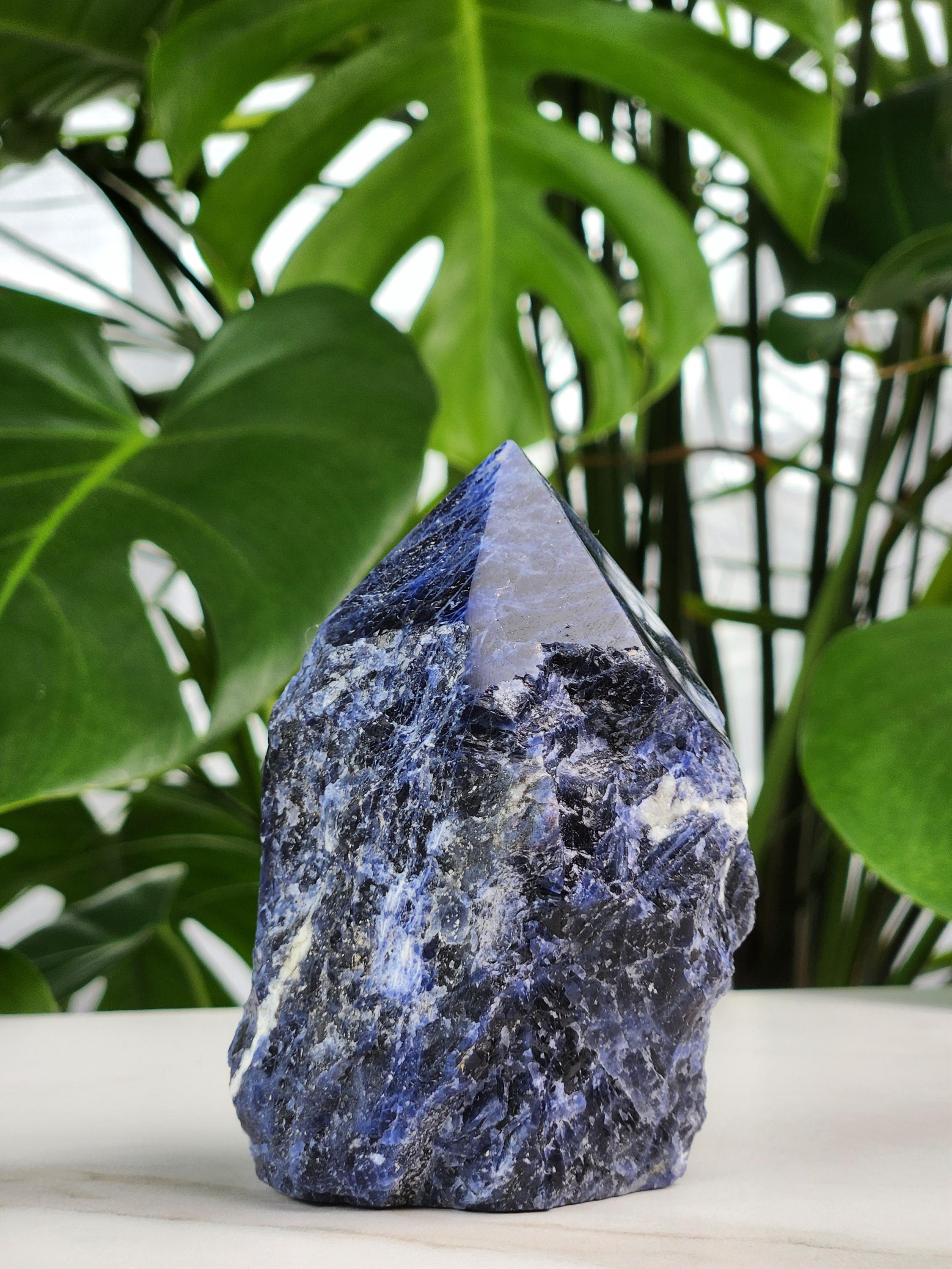 Sodalite Top Polished Point