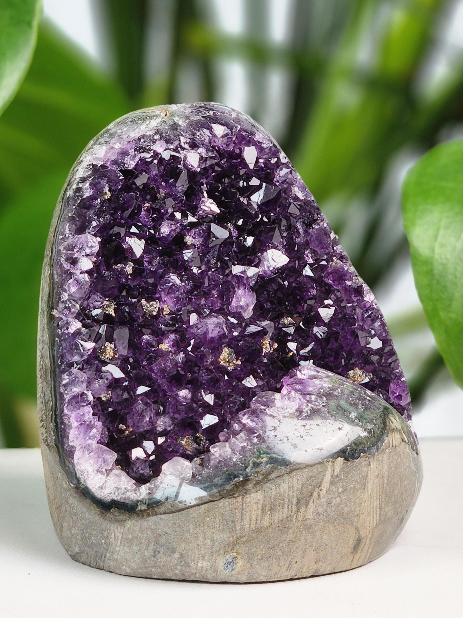 2.3 lb Amethyst Cut Base