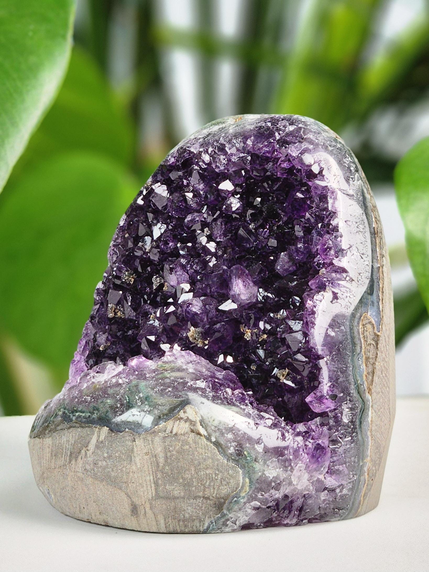 2.3 lb Amethyst Cut Base