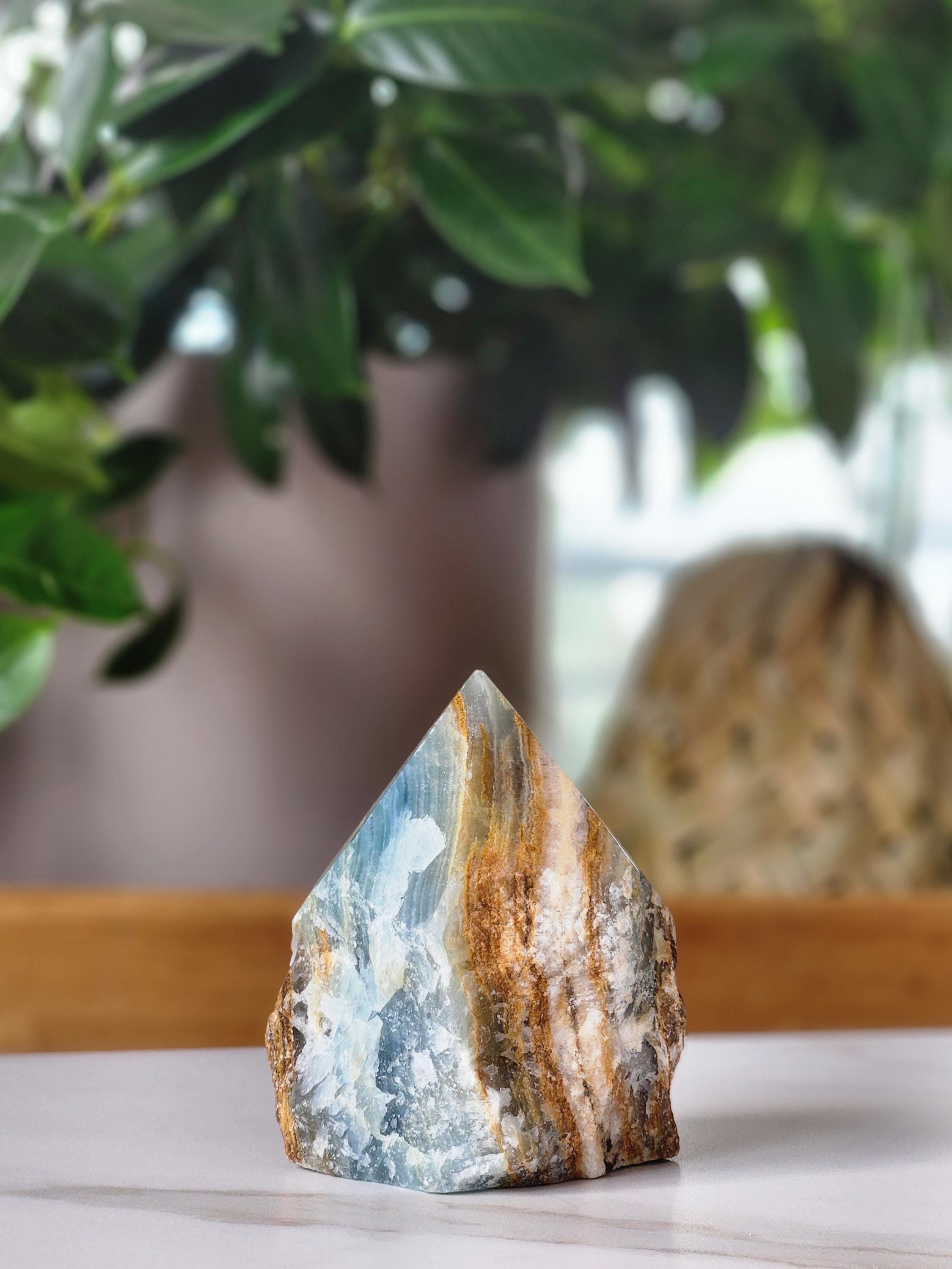 Blue Onyx Top Polished Point