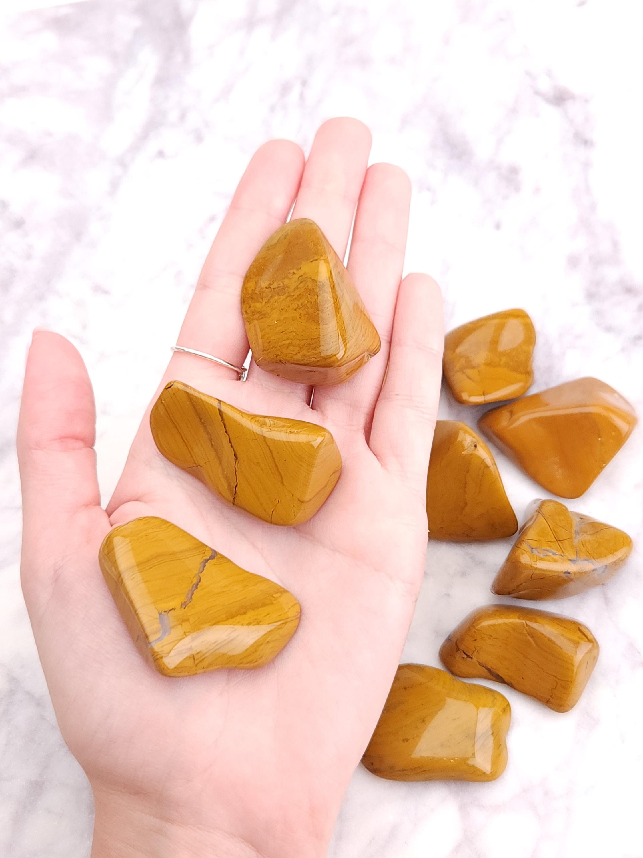 Yellow Jasper Tumbles