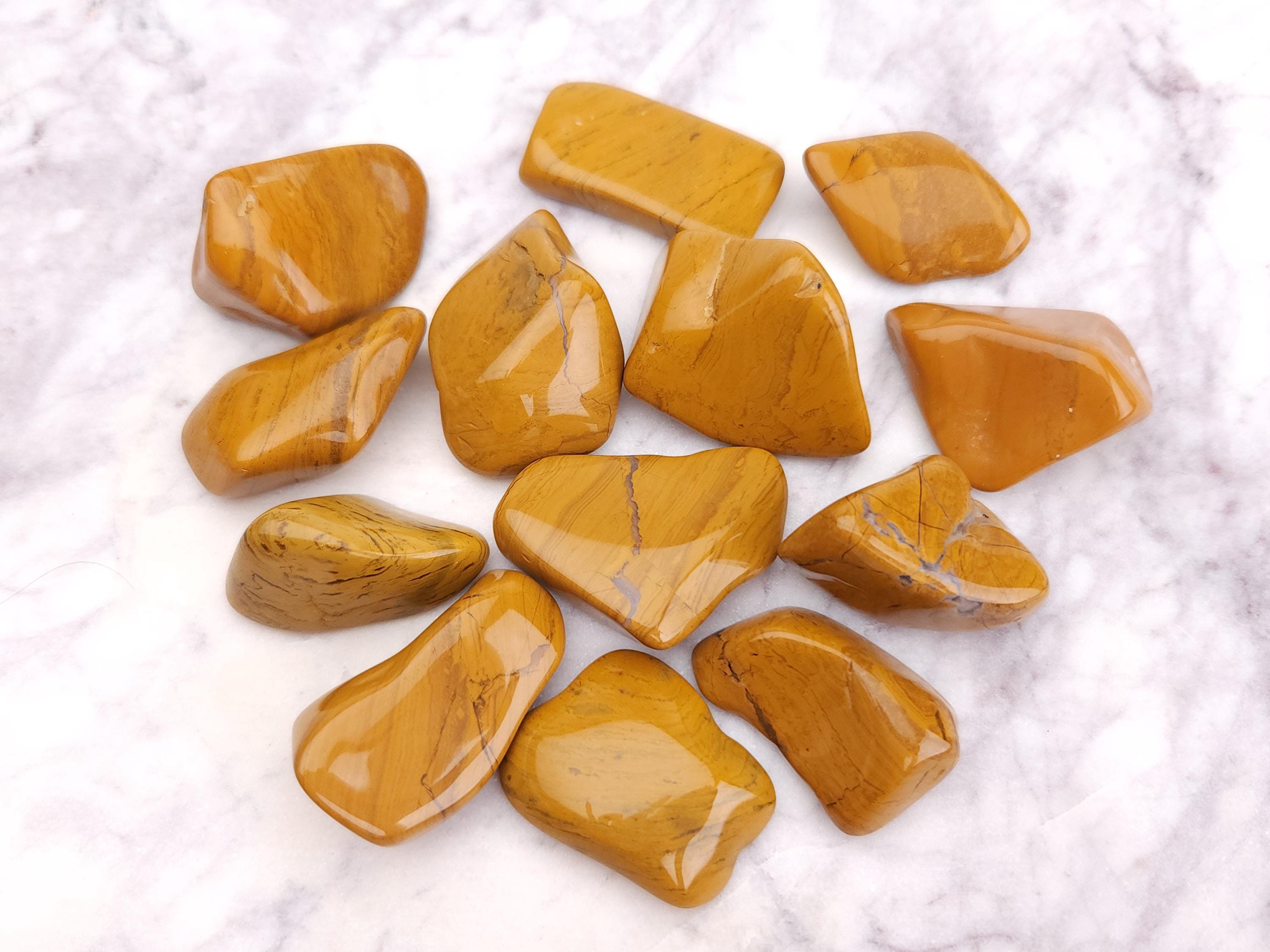 Yellow Jasper Tumbles