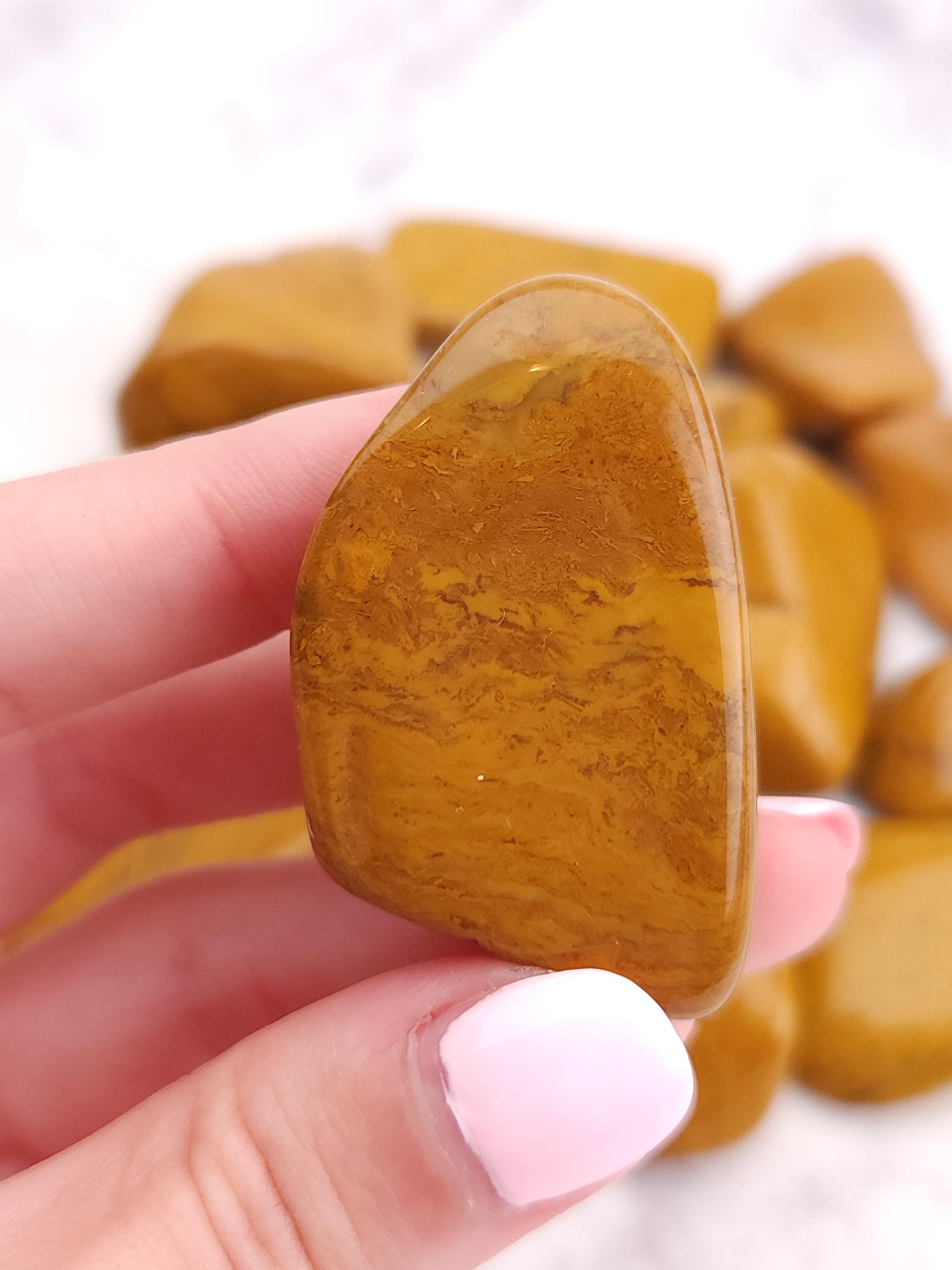 Yellow Jasper Tumbles