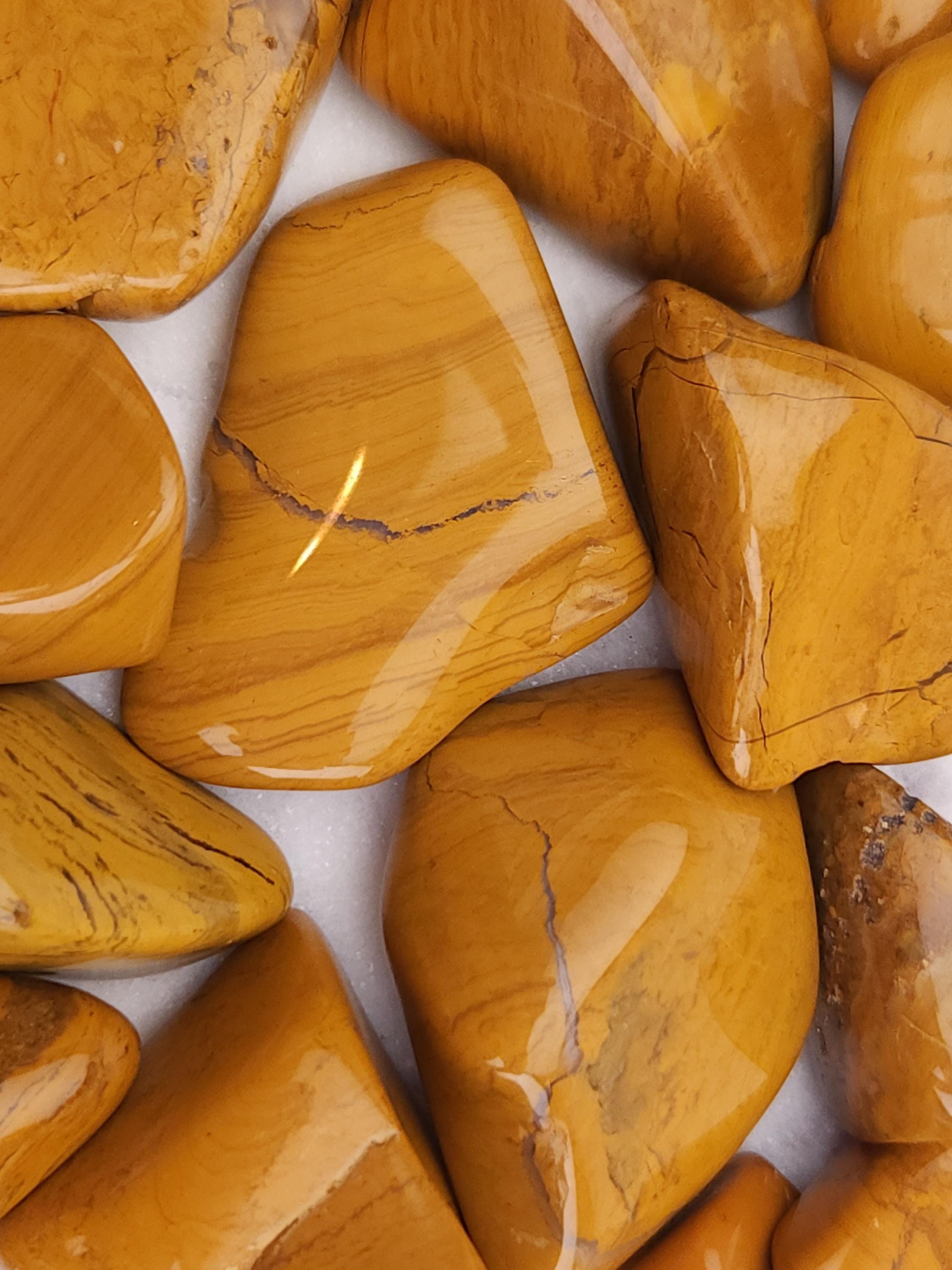 Yellow Jasper Tumbles