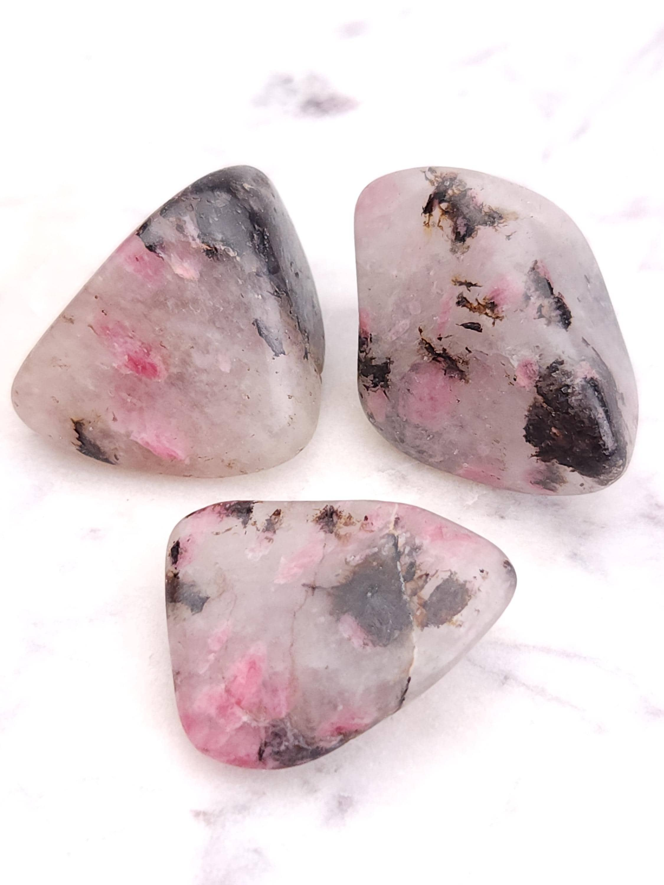 Rhodonite Tumbles