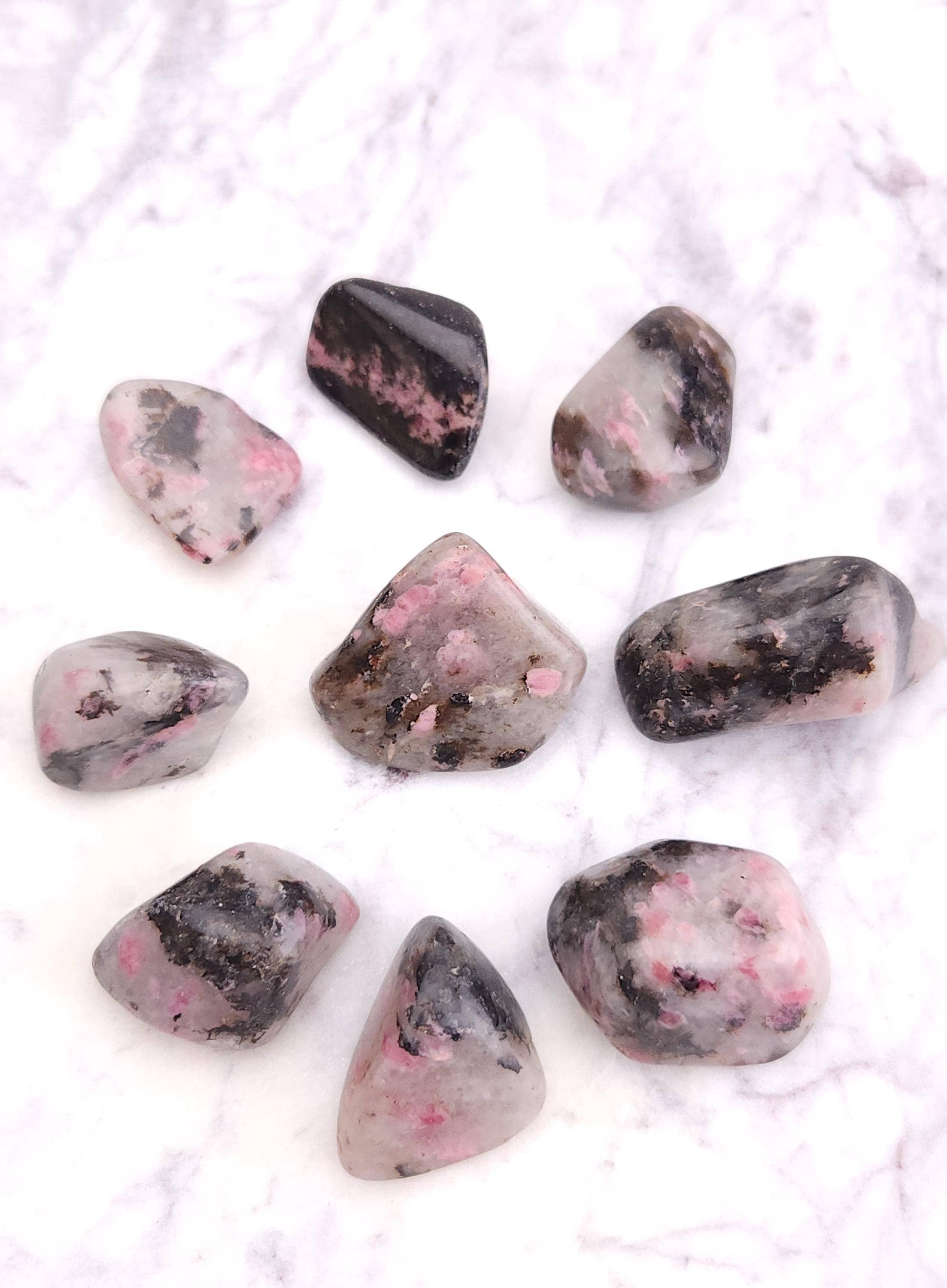 Rhodonite Tumbles