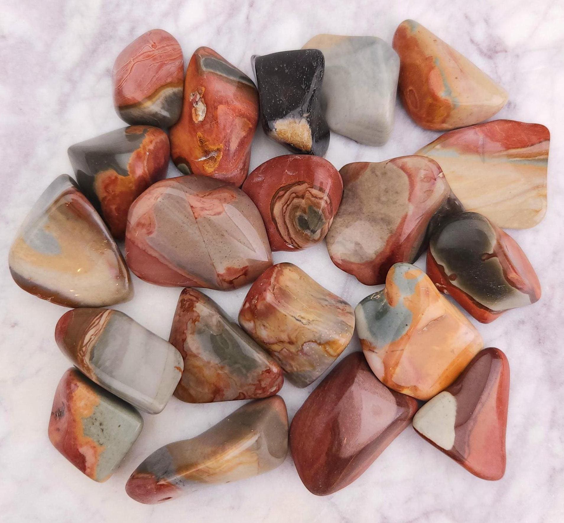 Desert Jasper Tumbles