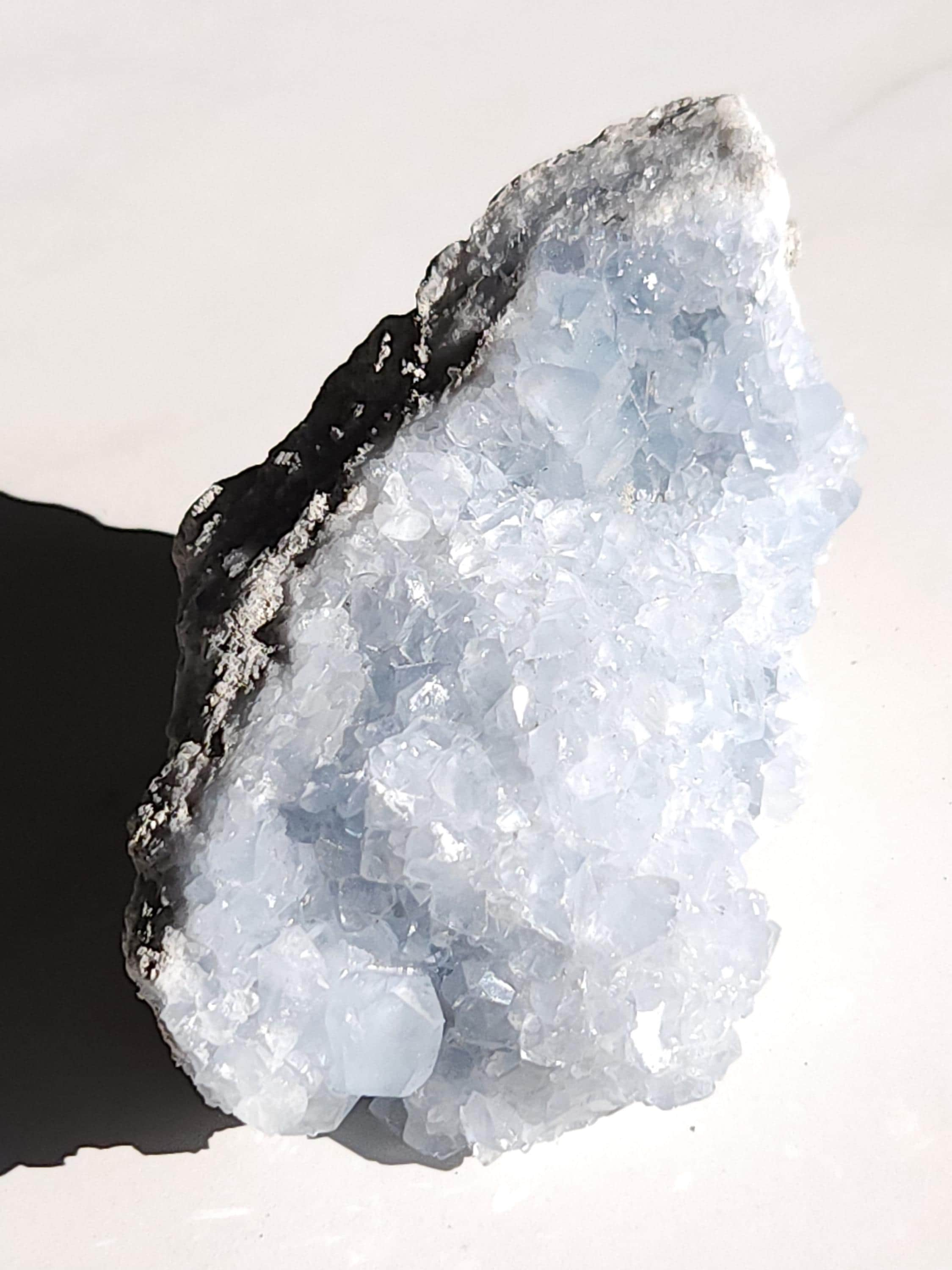 1.4 lb Celestite Crystal Cluster