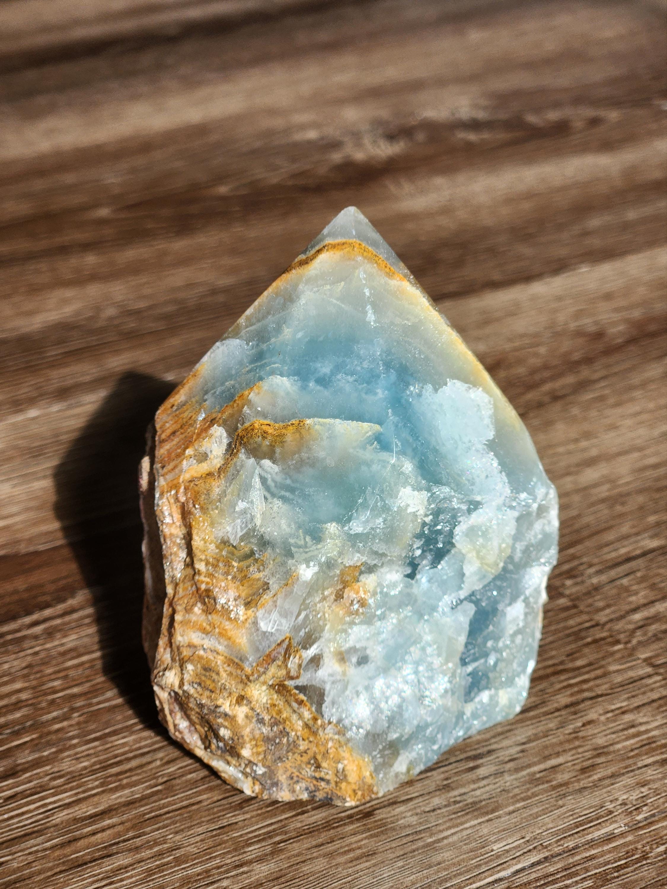 Blue Onyx Top Polished Point