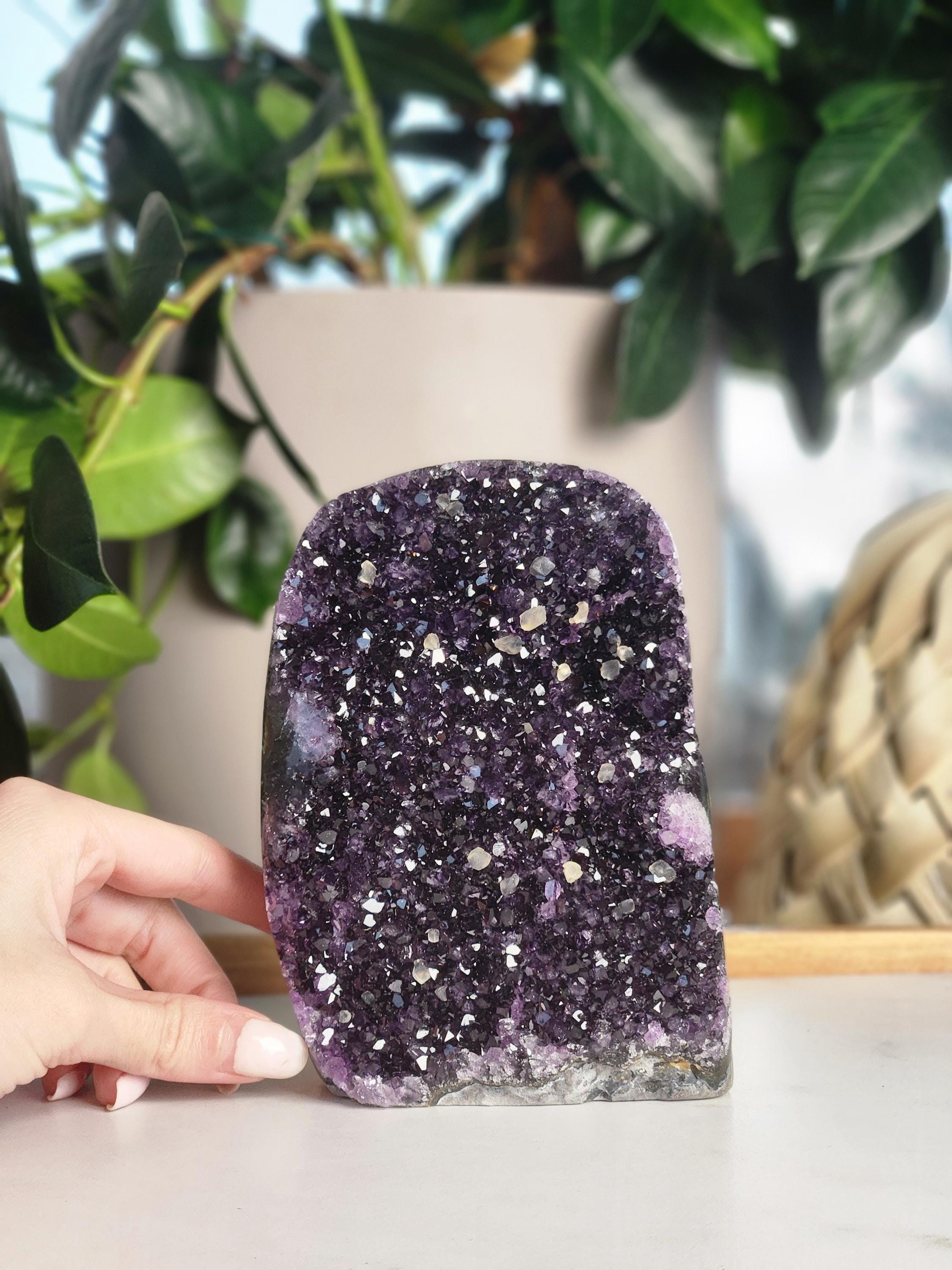 2.8 lb Amethyst with Calcite