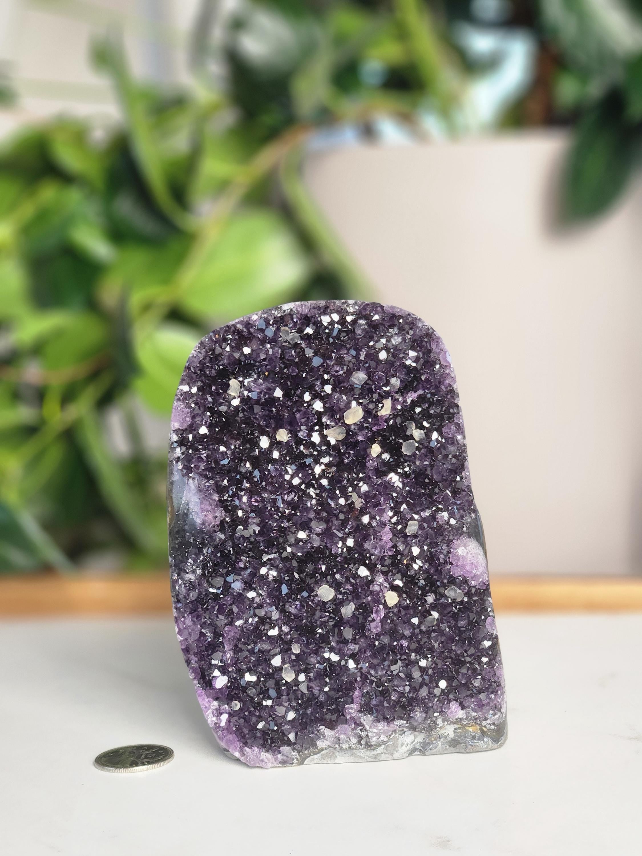 2.8 lb Amethyst with Calcite