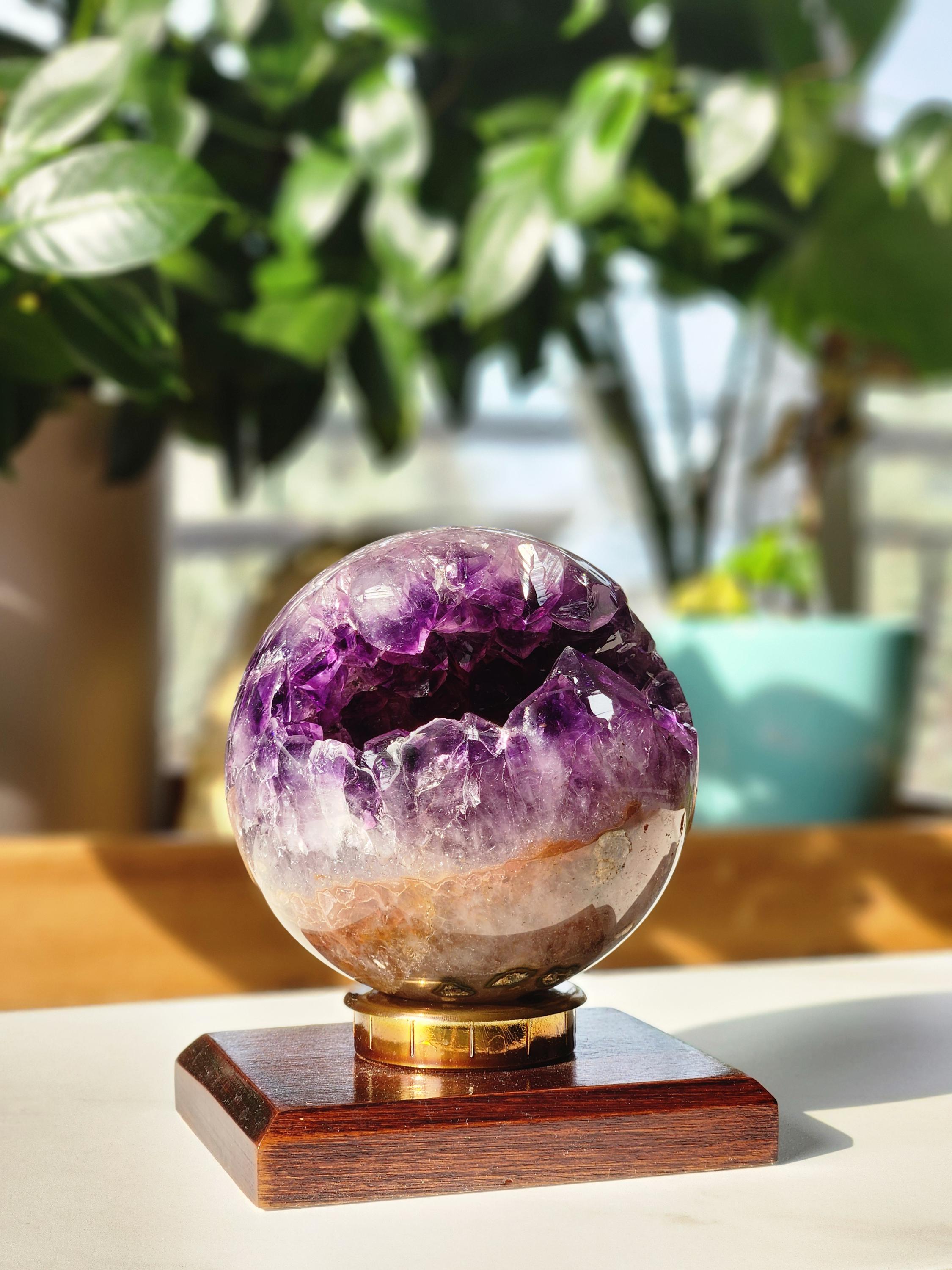 LARGE Amethyst Sphere from Uruguay