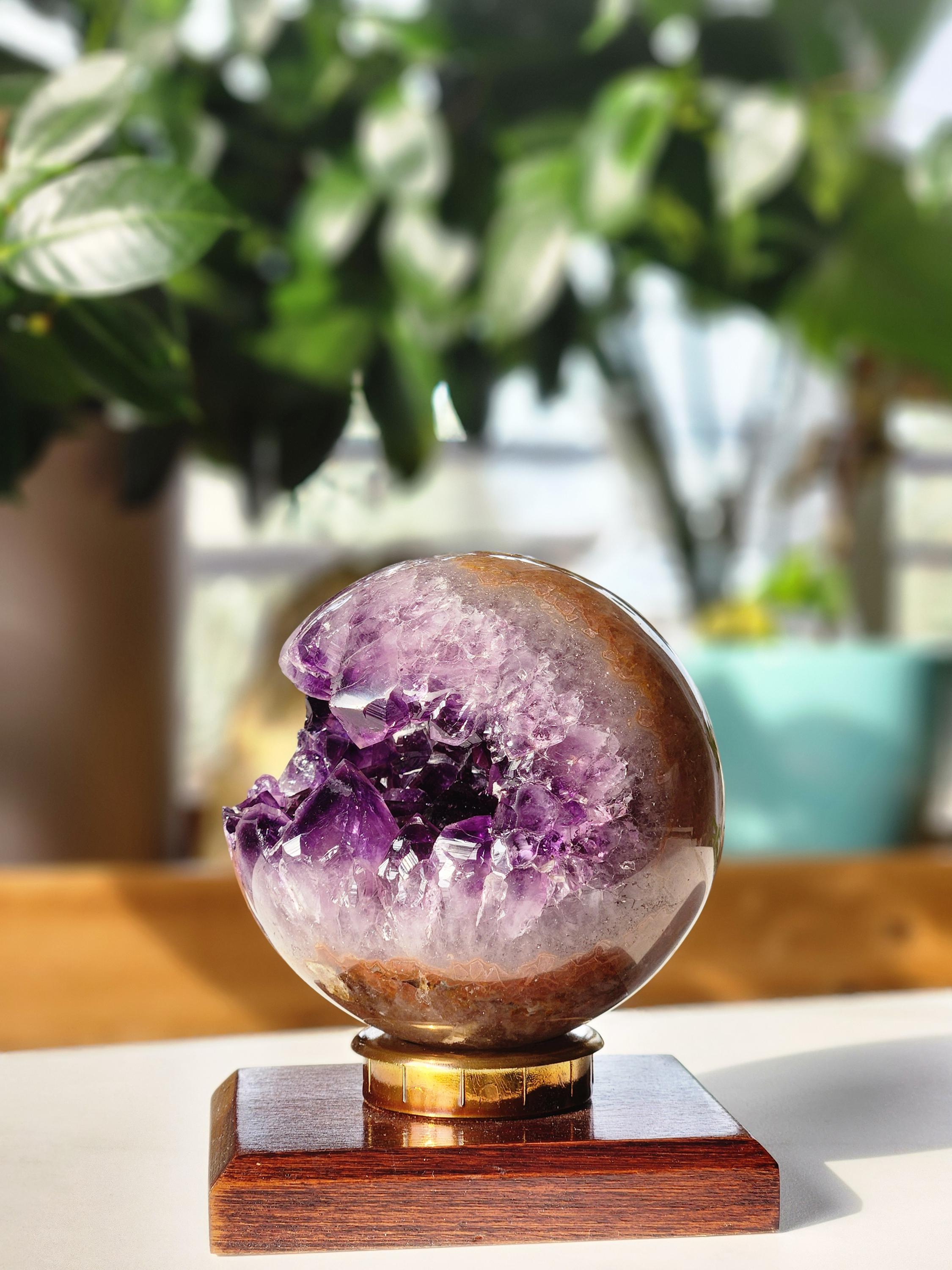 LARGE Amethyst Sphere from Uruguay