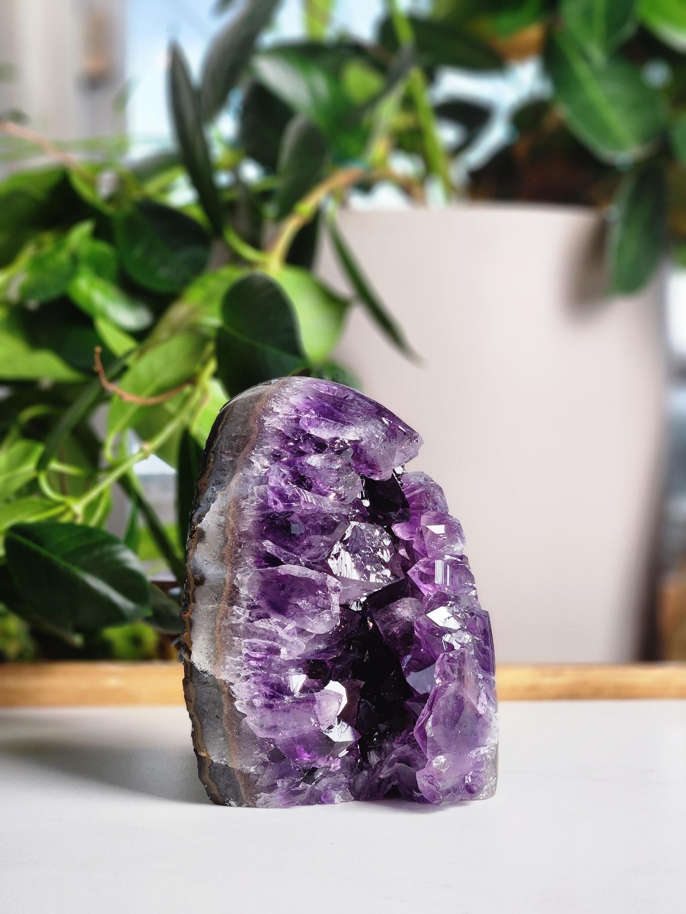 2.1 lb Amethyst Crystal Geode