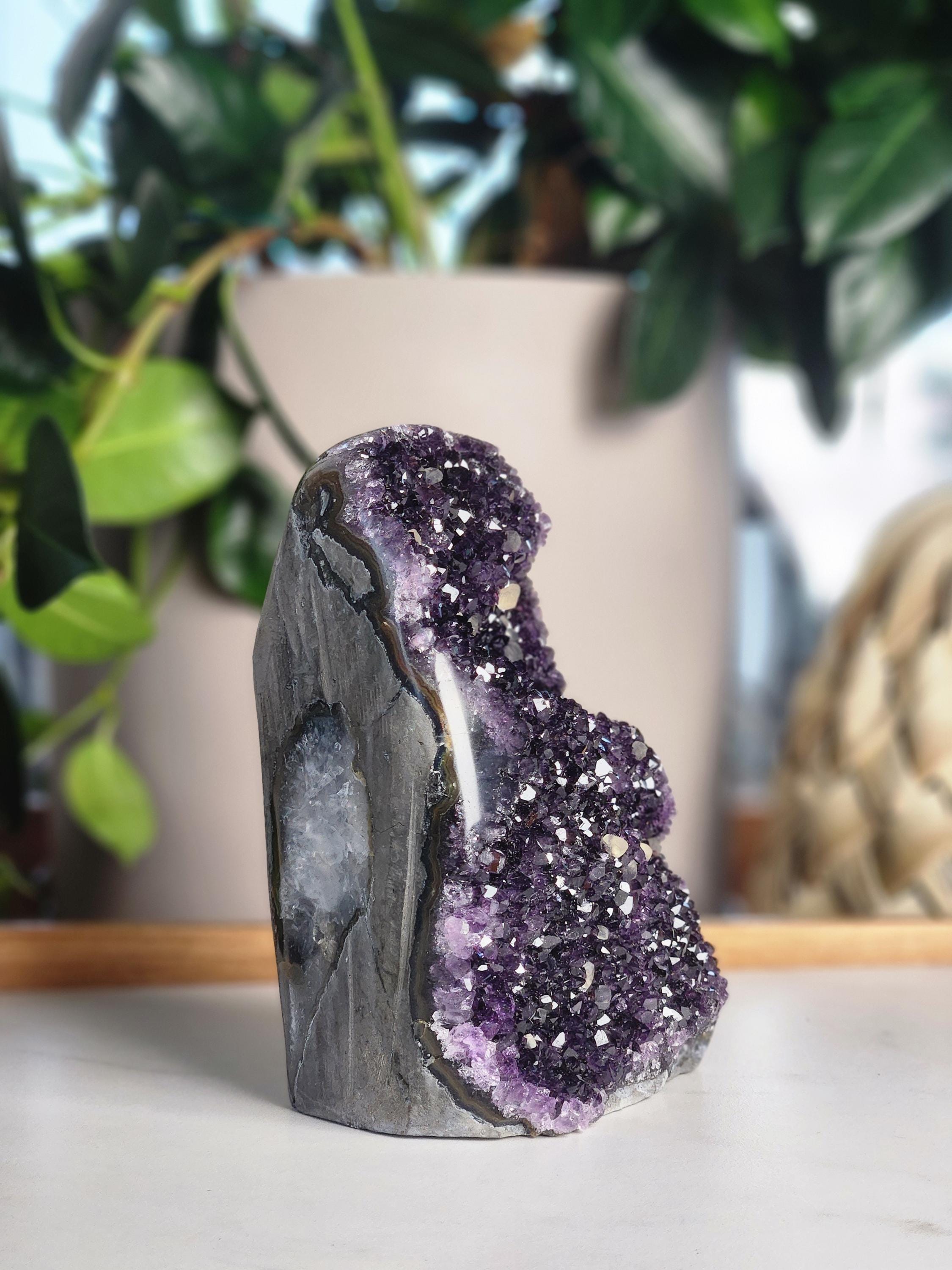 2.8 lb Amethyst with Calcite