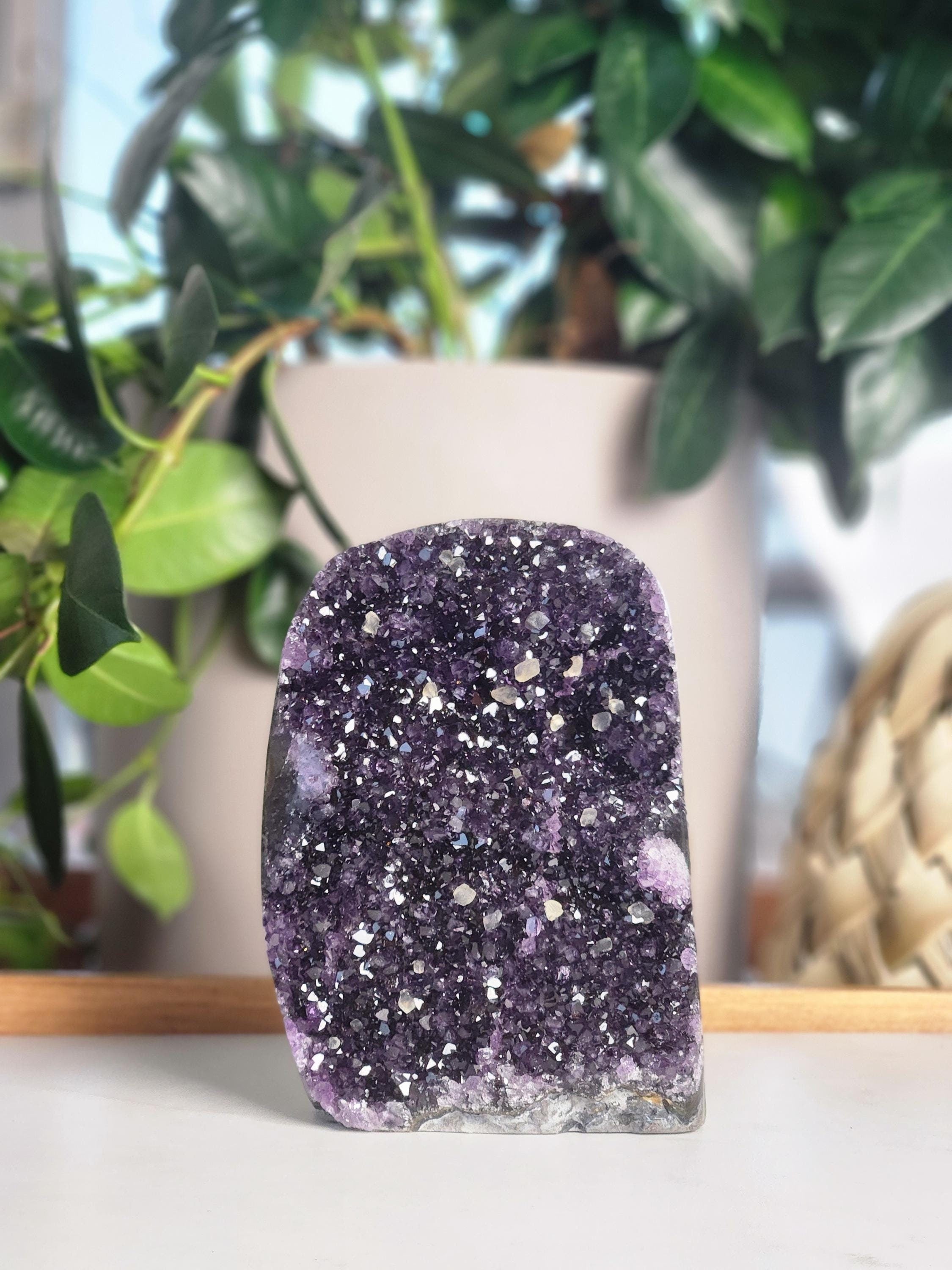 2.8 lb Amethyst with Calcite